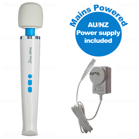 Hitachi Magic Wand Plus HV-265 personal massager. Product picture on white background.